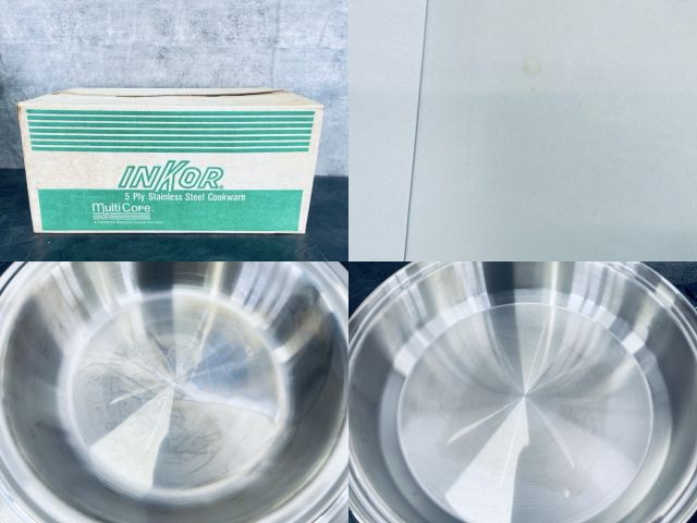 フライパン 鍋セット 未使用含む【】INKOR インコア 5-PLY COOKWARE