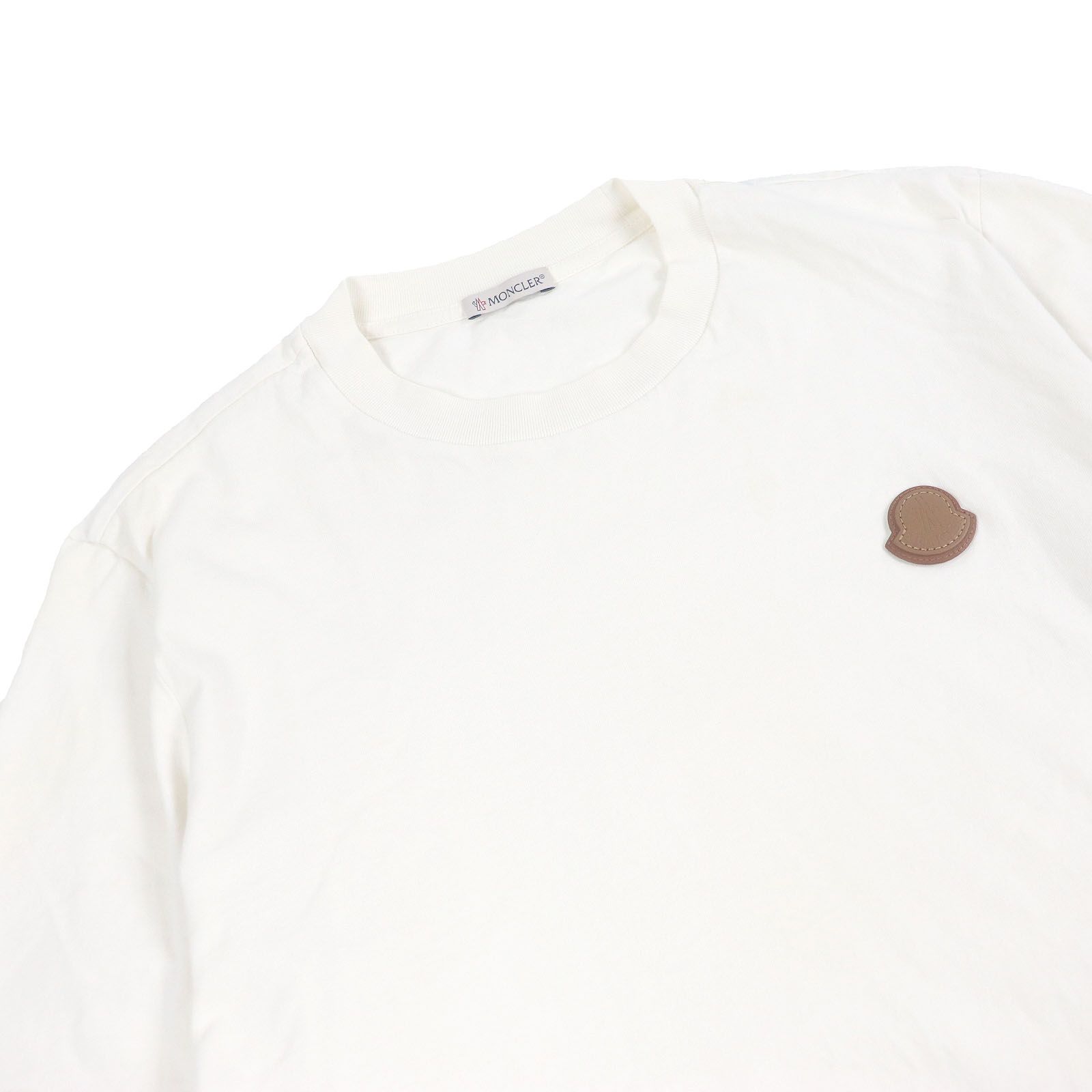 美品□MONCLER モンクレール 2023年製 SS T-SHIRT コットン100