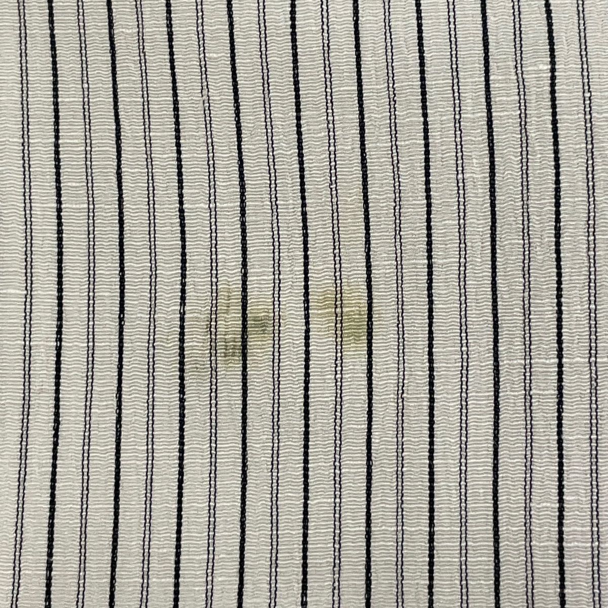 平和屋本店□極上 お召 よろけ縞 黒地 逸品 未使用 CYAA2030s5 平和屋