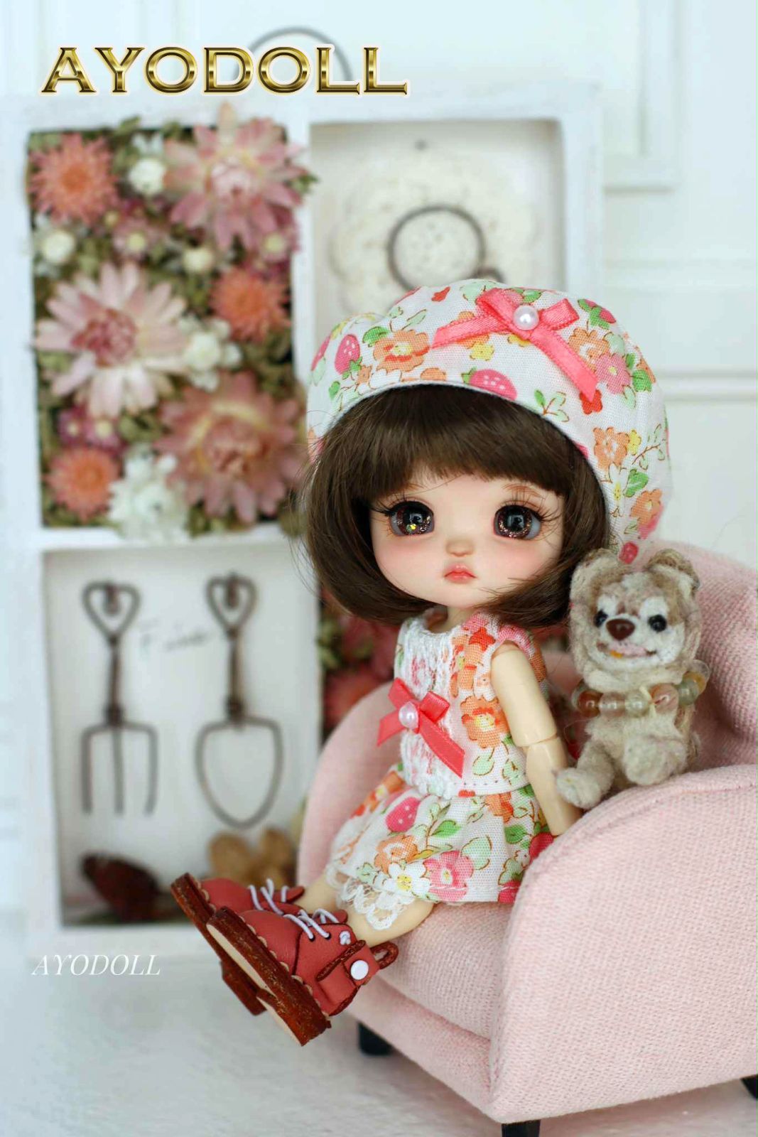 AYODOLL公式 NEWリトルツンデレちゃん プレミアムⅦ 美白透明肌 1|12ドールフルセット