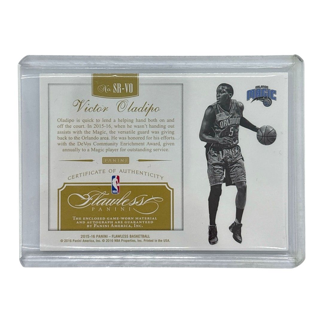 PANINI NBAカード FLAWLESS VICTOR OLADIPO MAGIC 08/10 #SR-VO 送料無料 中古 IT1 PANINI NBAカード FLAWLESS VICTOR OLADIPO MAGIC 08/10 #SR-VO