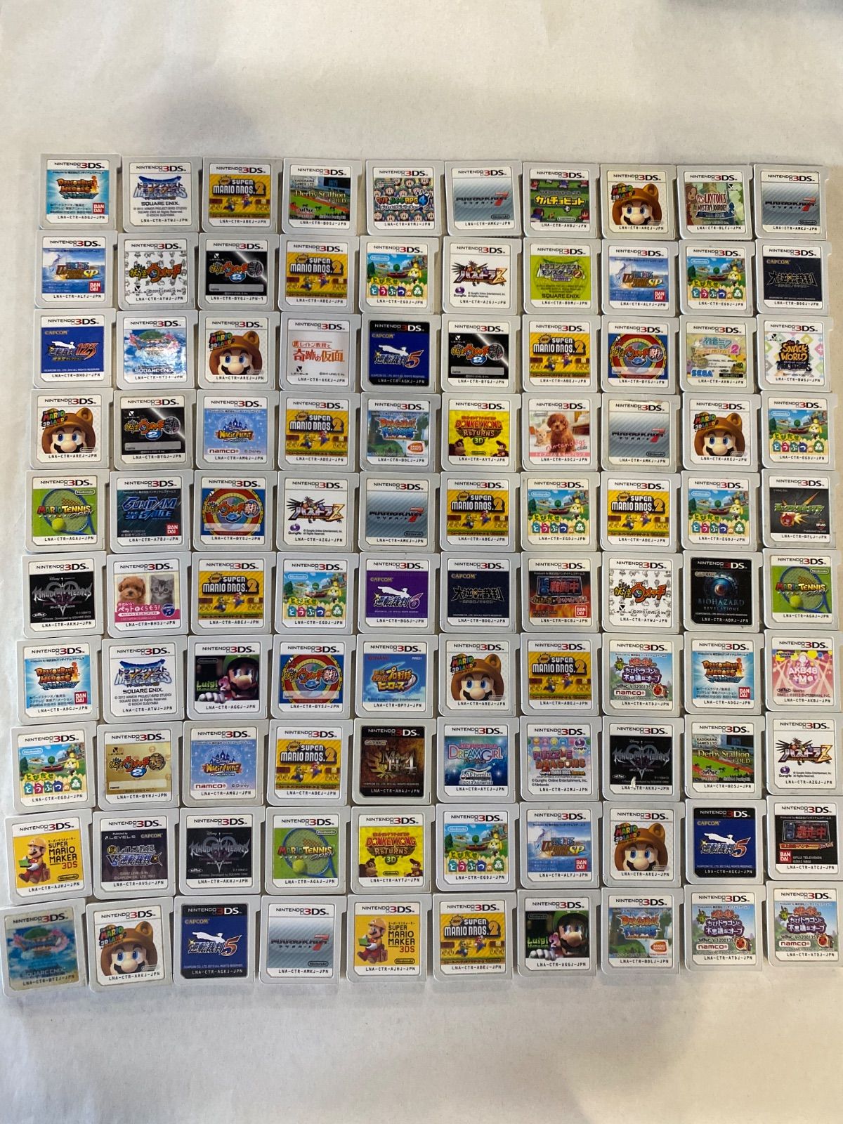 ニンテンドー3DS ソフトまとめ売り 100点 - メルカリ