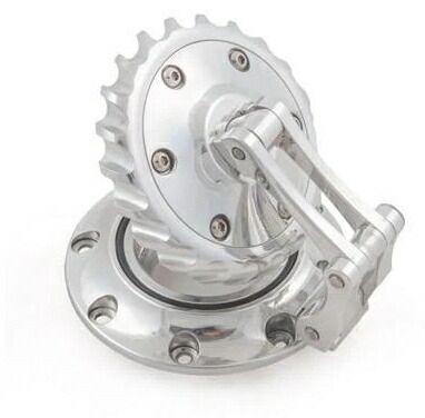 カスタムガスキャップ アルミポリッシュ仕上げ