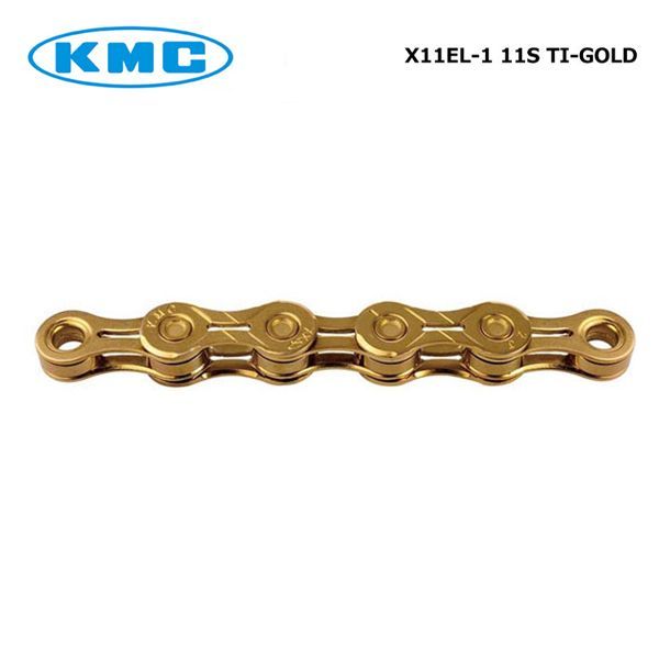 KMC||チェーン|X11EL TI-GOLD-N 118L||ケーエムシー
