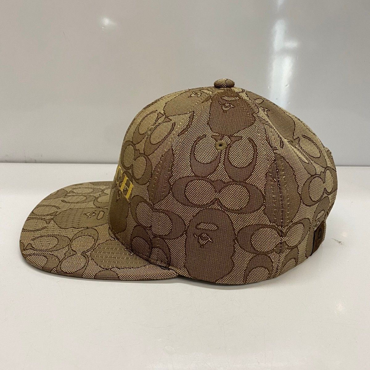 ア ベイシング エイプ A BATHING APE COACH Jacquard Baseball Cap 
