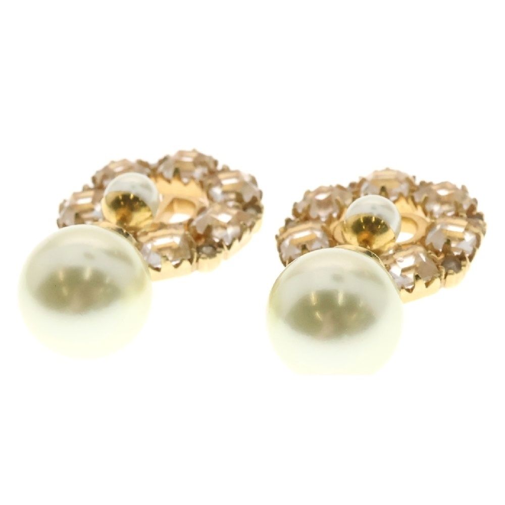 Christian Dior (クリスチャンディオール) CDロゴ フェイクパール  