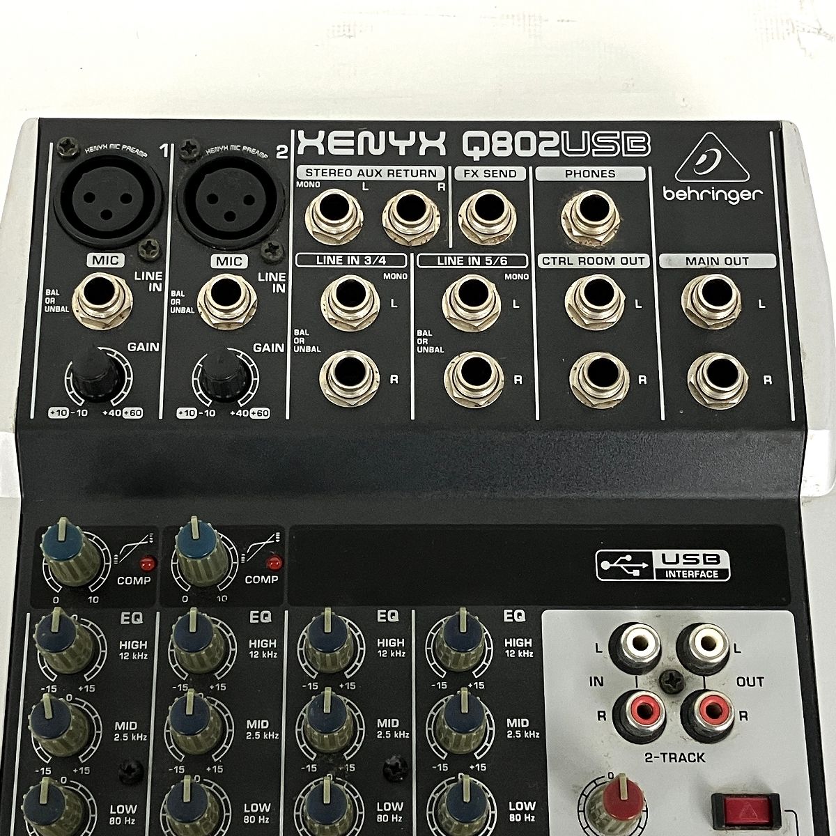 BEHRINGER XENYX Q802 USB アナログミキサー ベリンガー 音響