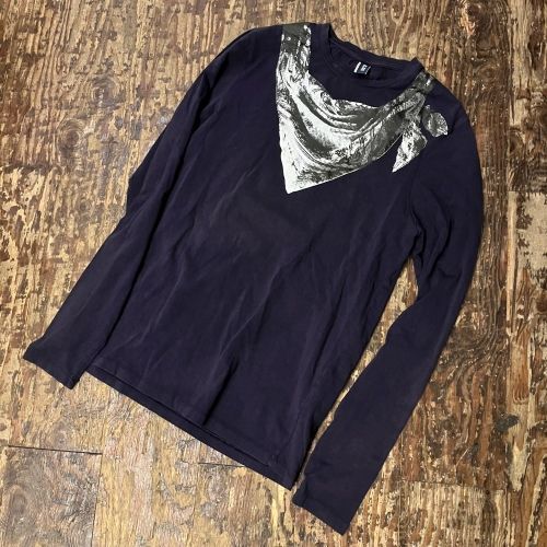 Jean Paul Gaultier ジャンポールゴルチエ 長袖Tシャツ スカーフ サイズM カラー049 THJX-KA1-1020【代官山02】