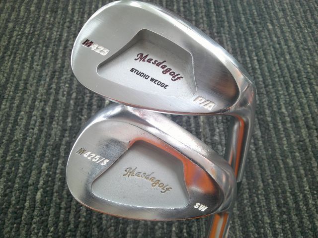 中古 ウェッジ マスダゴルフ STUDIO WEDGE M425 M425/S  2本セット/DG 105 オニキスブラック/S200/48.58[7109]博多