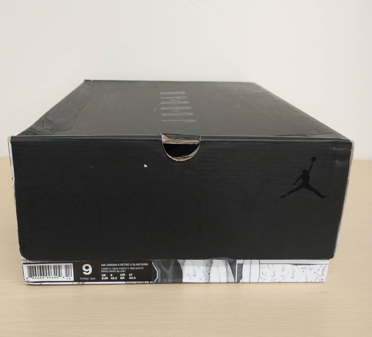 箱付・未使用] NIKE SLAM DUNK AIR JORDAN 6 AJ6 井上雄彦