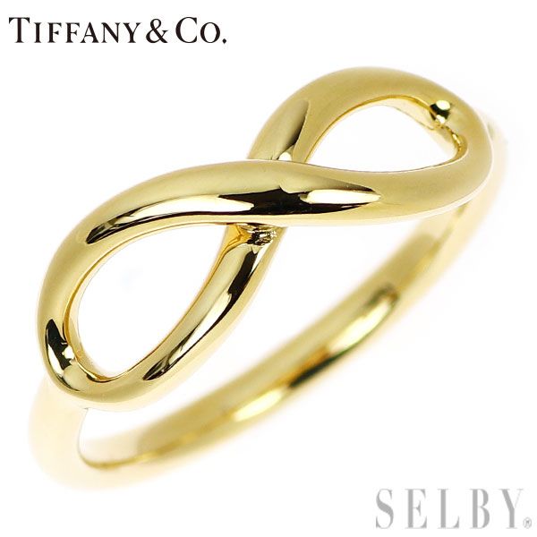 ティファニー K18YG リング インフィニティ - メルカリ
