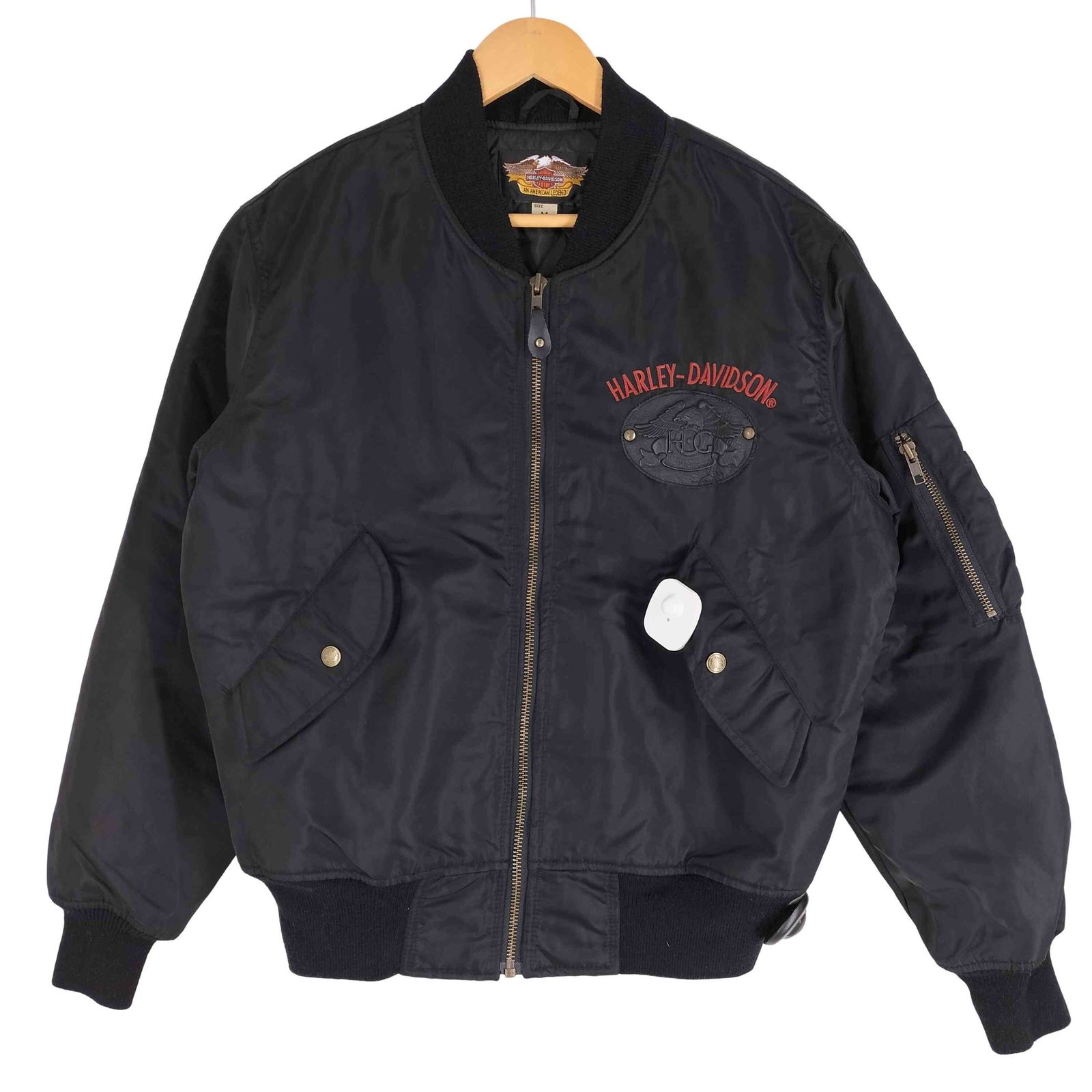 ハーレーダビッドソン HARLEY-DAVIDSON 両面刺繍 裏地キルティング