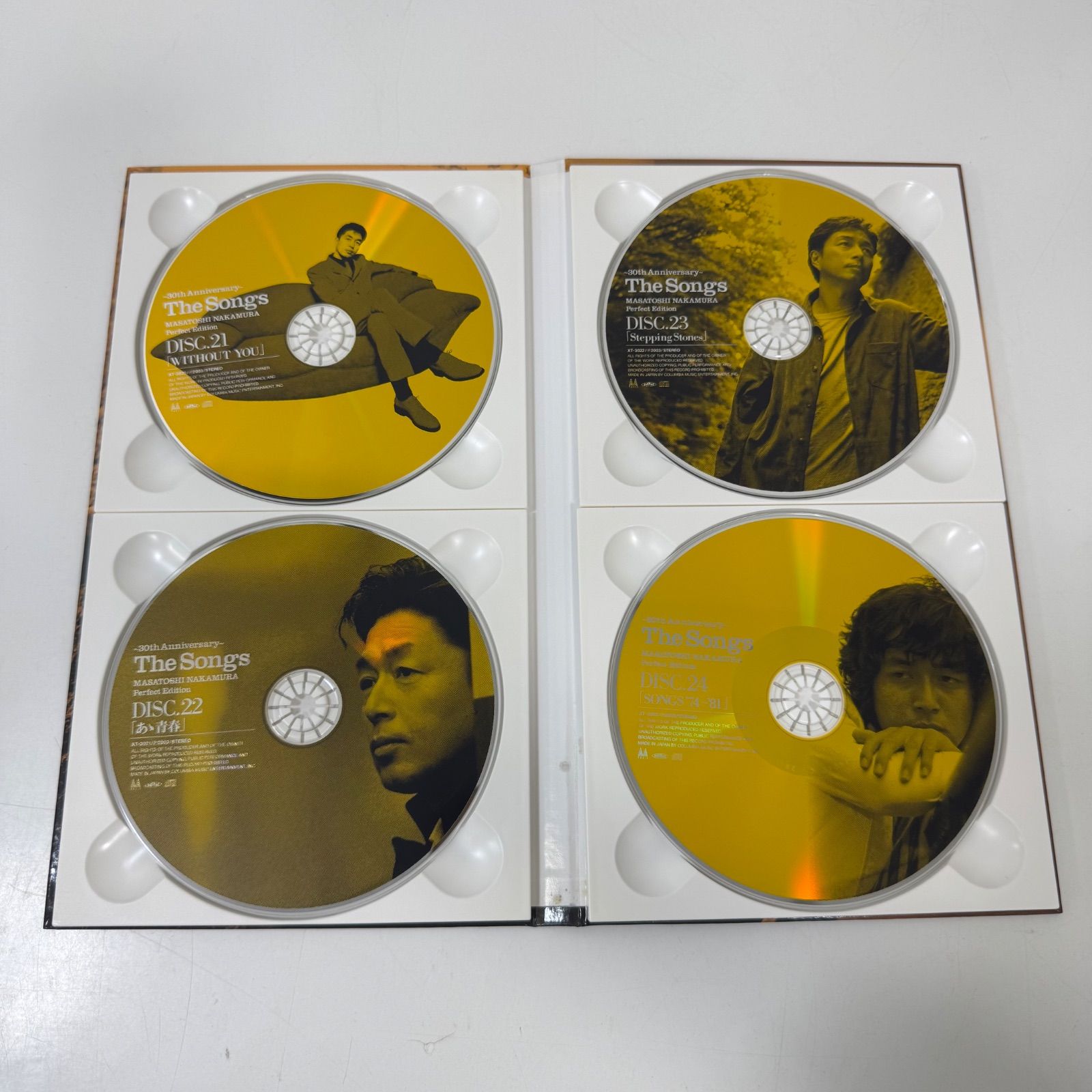 中村雅俊 CD DVD ～30th Anniversary～ The Songs MASATOSHI NAKAMURA