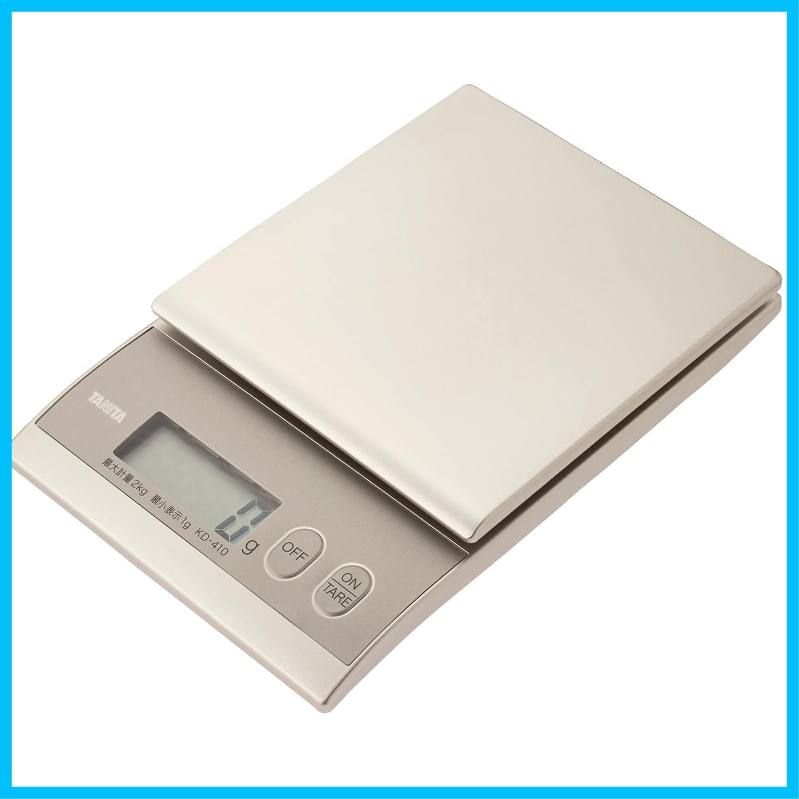 [Inventory Disposal] Tanita Cooking Scale Kitchen Scale Cooking Digital 2kg 1g Unit Gold KD-410-GD