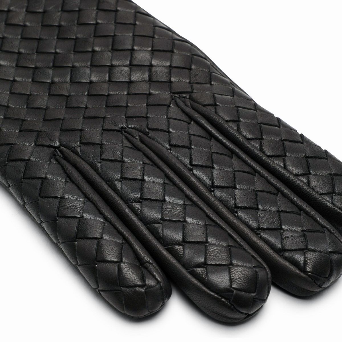 15 BOTTEGA VENETA ボッテガヴェネタ 687260 VZQO1 ブラック 手袋