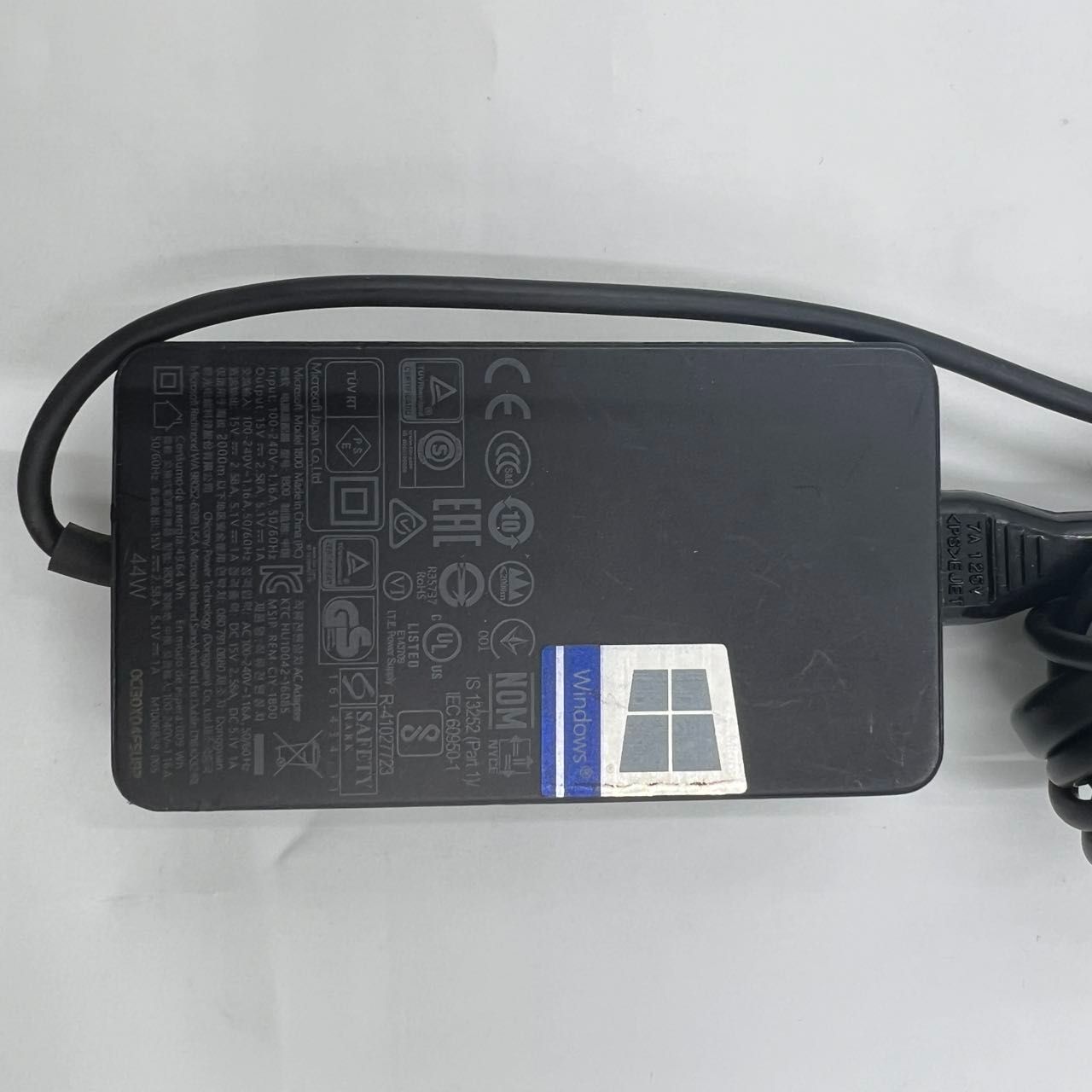 純正 正常品 ACアダプター 電源ケーブル Surface Pro Book laptop用