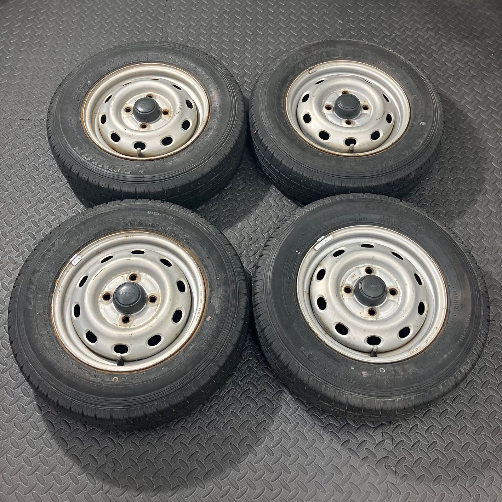 18〜20年製 145R12 6PR LT ダンロップ エナセーブVAN01 スバル サンバー サンバーディアス 1060E