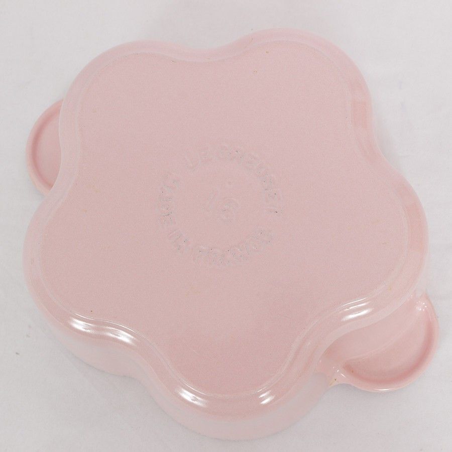 ル・クルーゼ ココットフルール 16cm シフォンピンク 21034-16-40