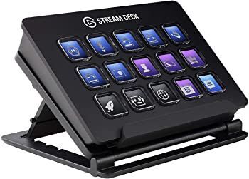 Elgato STREAM DECK ライブコンテンツ作成コントローラー スイッチャー USB3.0 LCDボタン 15個 10GAA9901