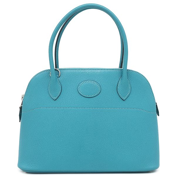 エルメス HERMES 2WAYバッグ ボリード27 シェーブル ターコイズ