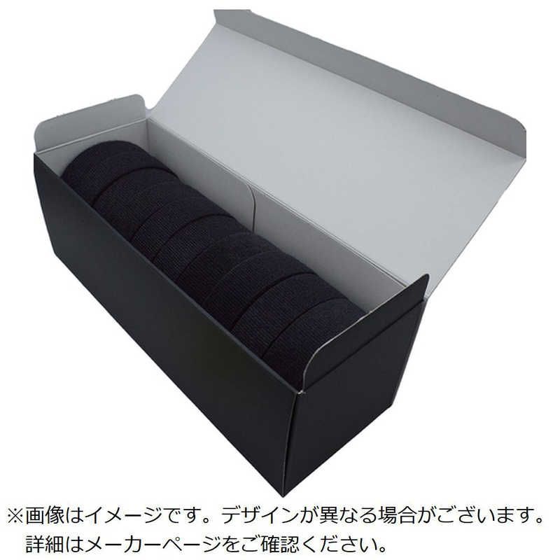 送料無料 ♥ 未開梱 RIPTIE 面ファスナー ラップストラップ eco箱 25.4mm×4.57m 10巻入 黒 BXW15HBK10