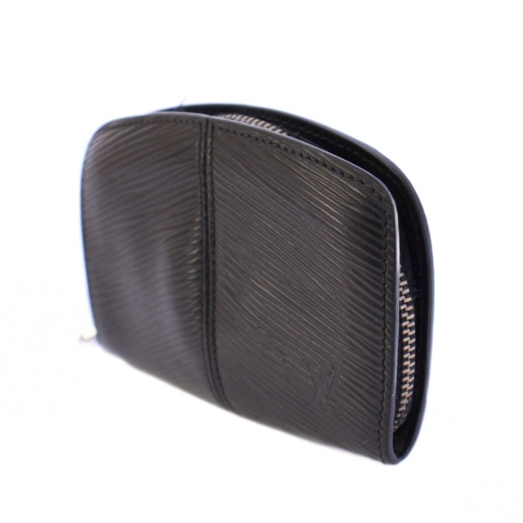 ルイヴィトン LOUIS VUITTON エピ ポルトモネ エピZ 小銭入れ コインケース ミニ レザー ロゴ ワンカラー 黒 ブラック M63682 |BB OH
