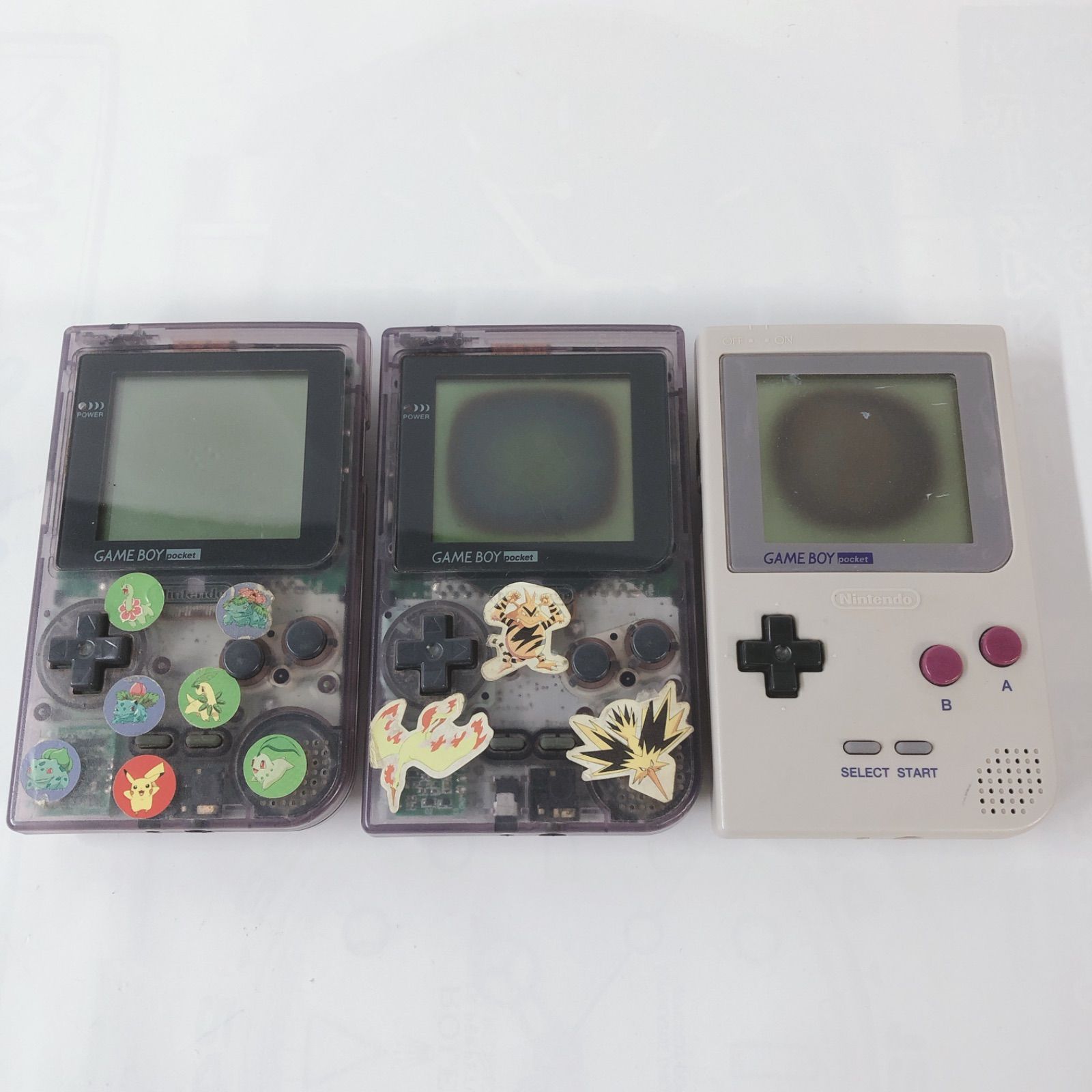 ゲームボーイ 3台セット ジャンク ゲームボーイカラー 3台 + ゲームボーイポケット 5台 計8台