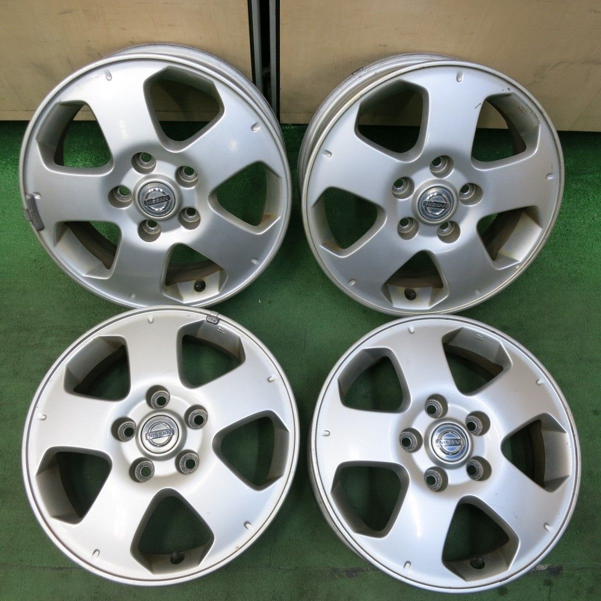 4本価格 日産 C25 セレナ 純正 ホイール 15インチ 15×5.5JJ PCD114.3|5H 5021411SYホ