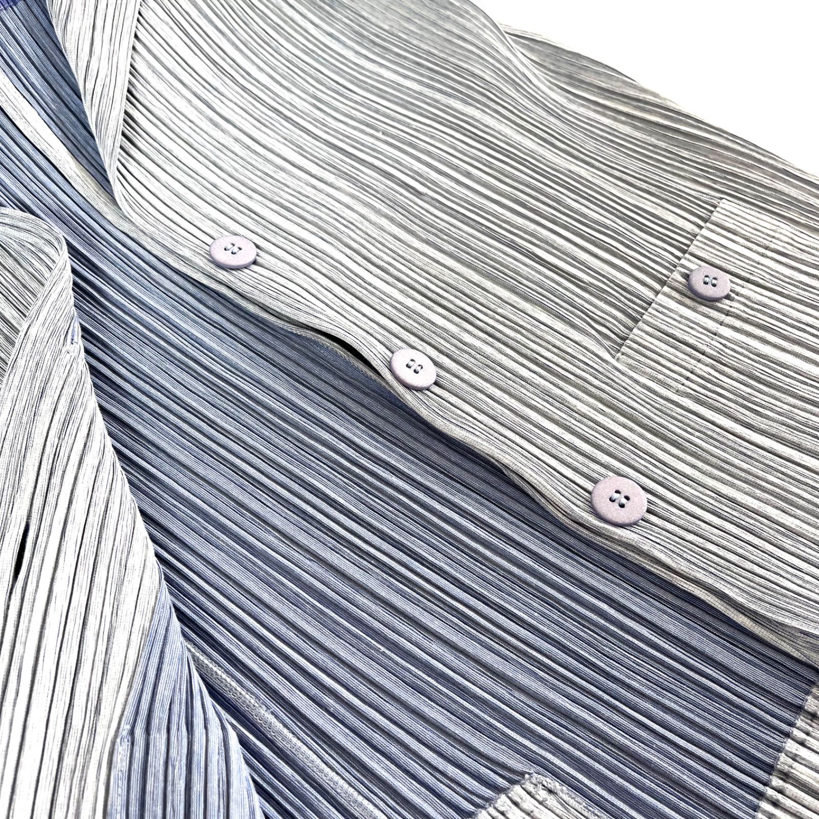 PLEATS PLEASE シャツ　ジャケット　カーディガン ◼️PLEATS PLEASE ISSEY MIYAKE◼️ プリーツ ジャケット シャツ