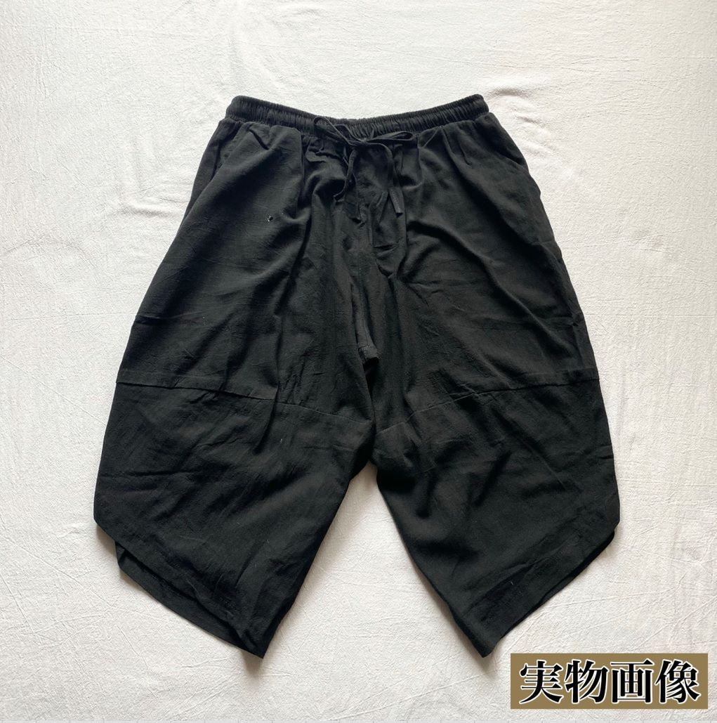 敬老の日 甚平 部屋着　通気性　2XL ハーフパンツ 七分丈 和装 おじいちゃん