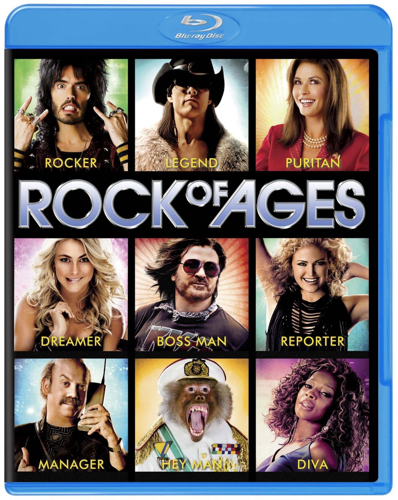 ロック オブ エイジズ 初回生産 パッケージ Blu-ray