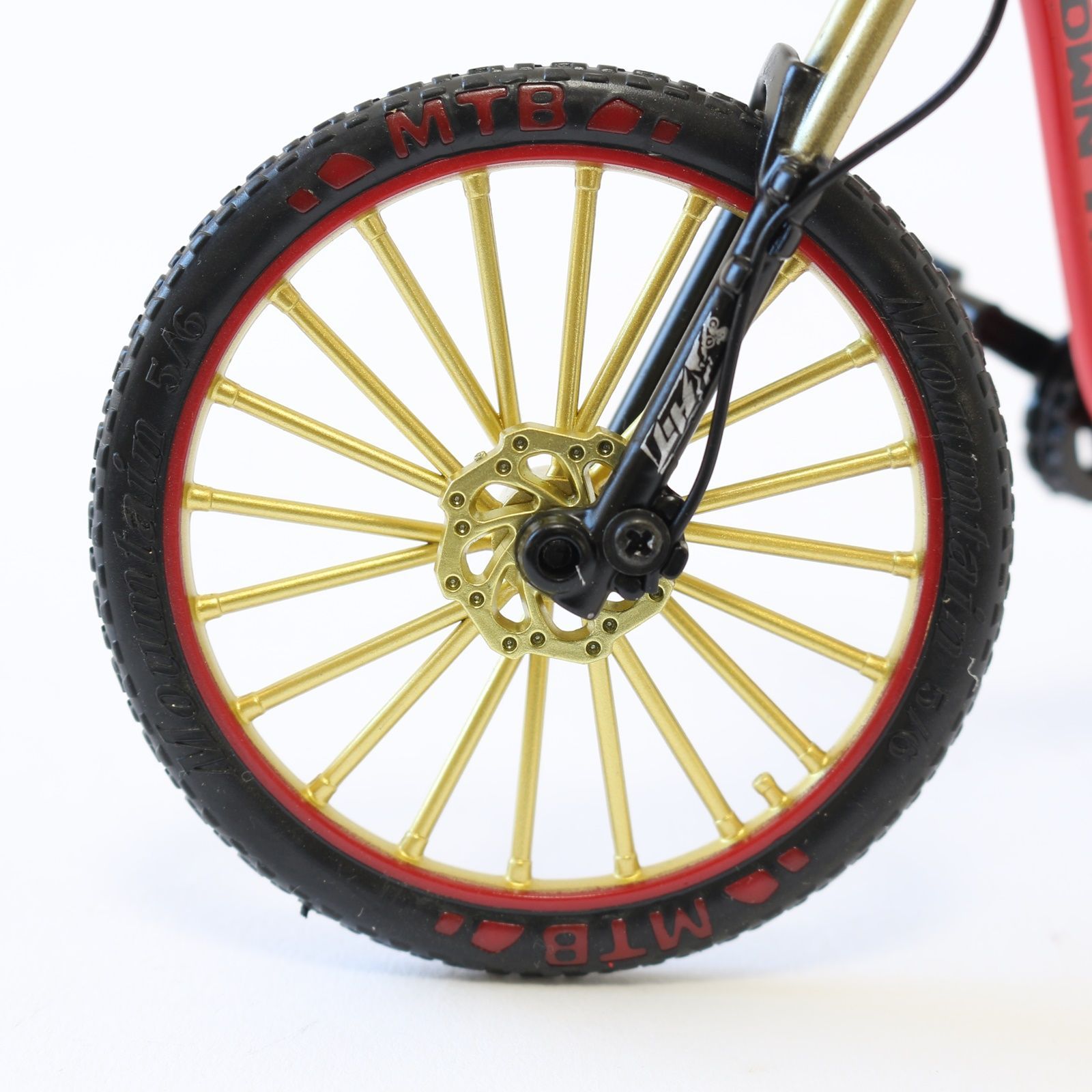 自転車 おもちゃ MTB マウンテンバイク 模型 ダイキャスト 1/10