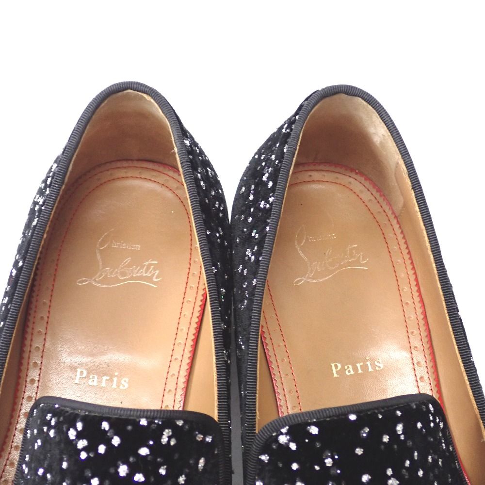 Ft1298471 クリスチャンルブタン 靴 ラメ ドレスシューズ ブラック系 42 1 2 メンズ Christian Louboutin USTAUSTRALIA_COM_AU