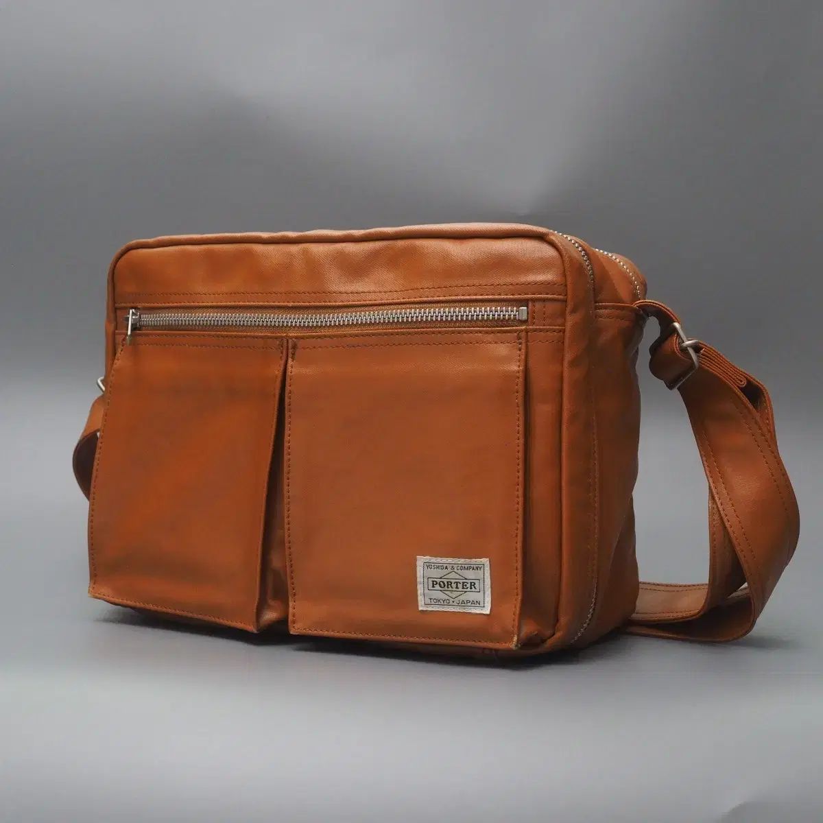 Porter(ポーター) フリースタイル ショルダーバッグ L キャメル Porter(ポーター) フリースタイル ショルダーバッグ L キャメル