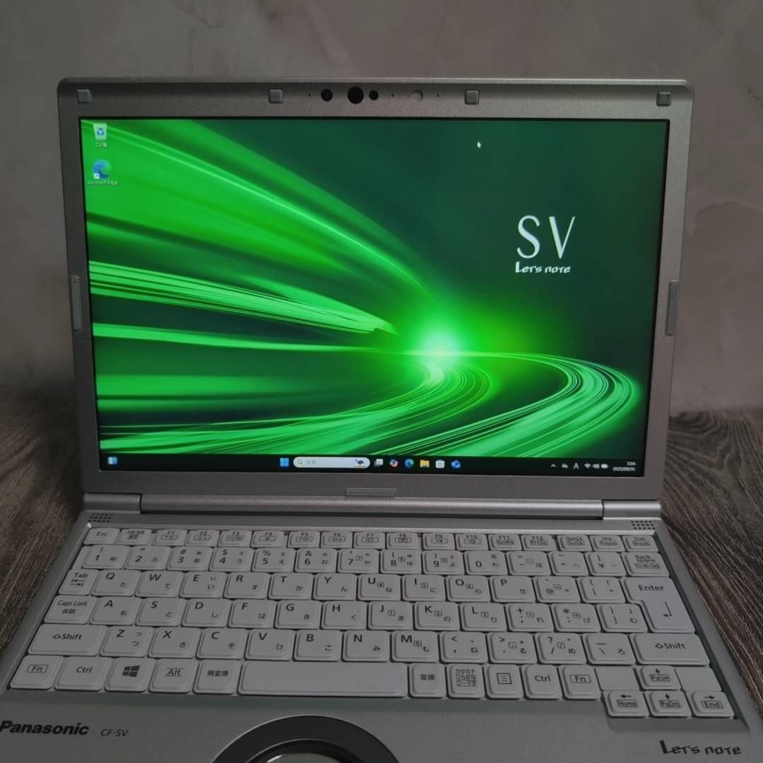 軽量 SIMフリー Let's note SV9 SSD256GB 8GB Office付き 即納 初心者