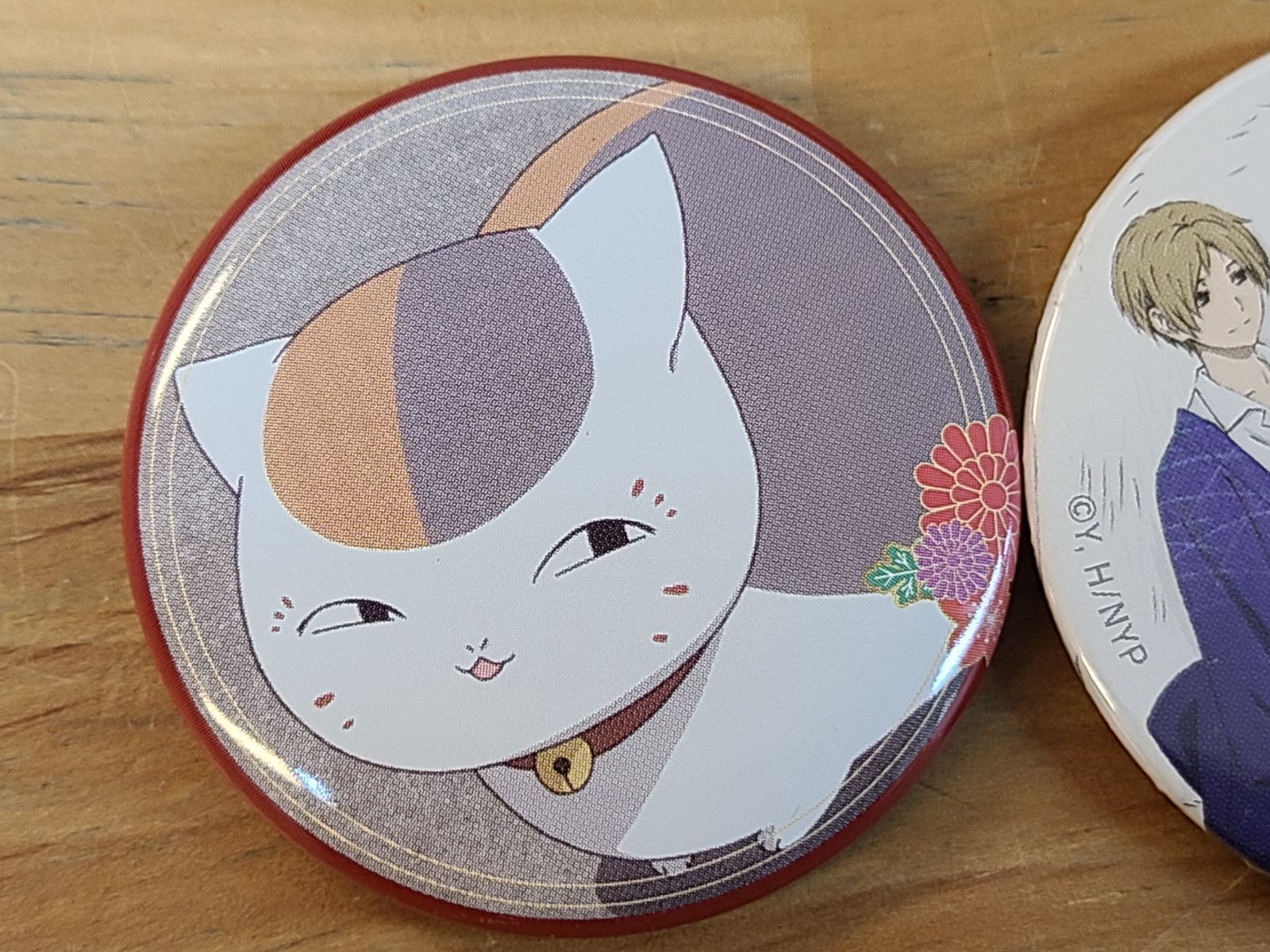 劇場版 夏目友人帳 ～うつせみに結ぶ～ 缶バッチ 2種セット 斑