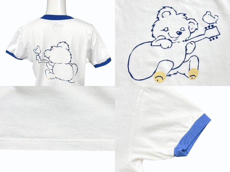 新品未使用 KAPITAL キャピタル 20/-天竺 VネックリンガーT(リトルベア  