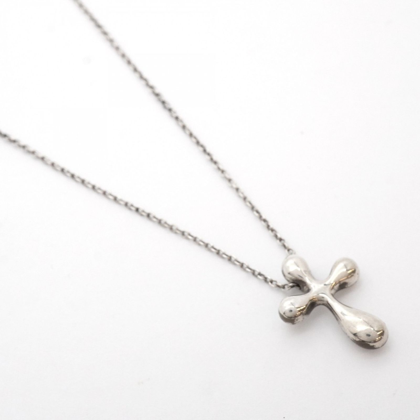 Tiffany & Co. シルバー クロス型ネックレス ティファニーネックレス TIFFANY&Co. Tiffany ティファニー クロス ネックレス シルバー