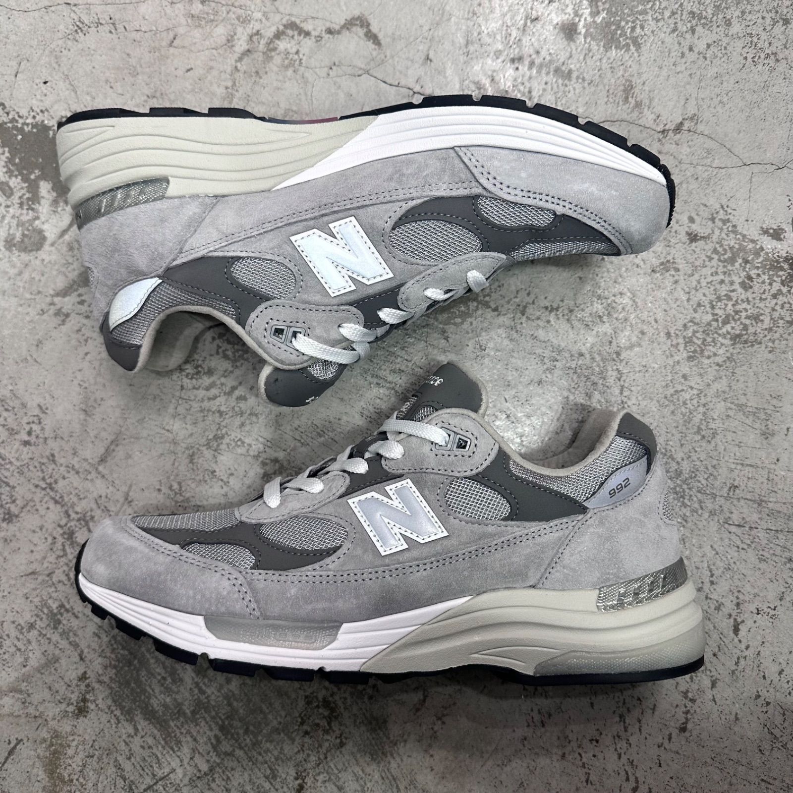 国内正規 New Balance 992 Gray 2025年製 スエード スニーカー U992GY