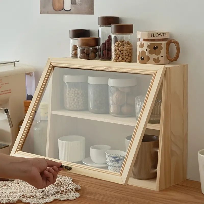 レトロ食器棚食器入れケース収納 楽天市場】ショーケース 卓上収納 ティーセット収納キャビネット