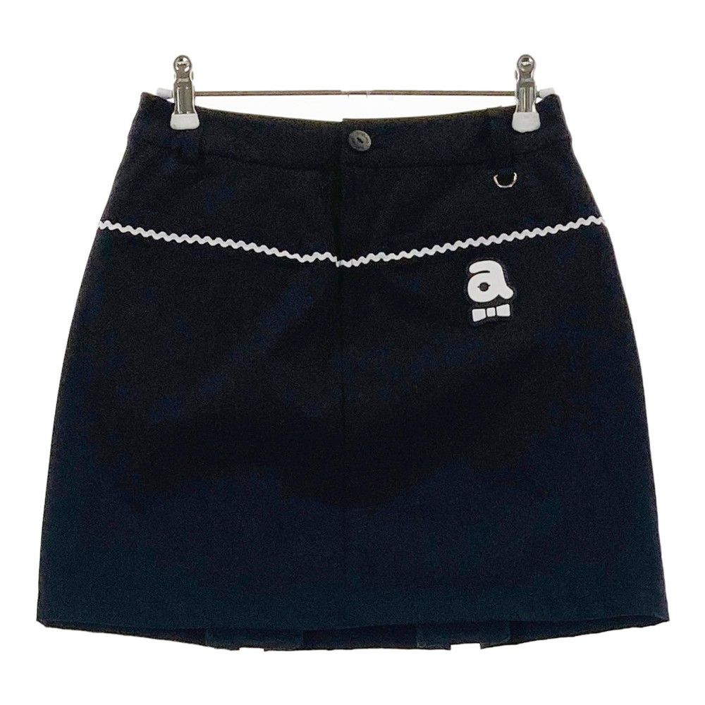 サイズ：36 ARCHIVIO アルチビオ 裏地付きストレッチスカート ブラック