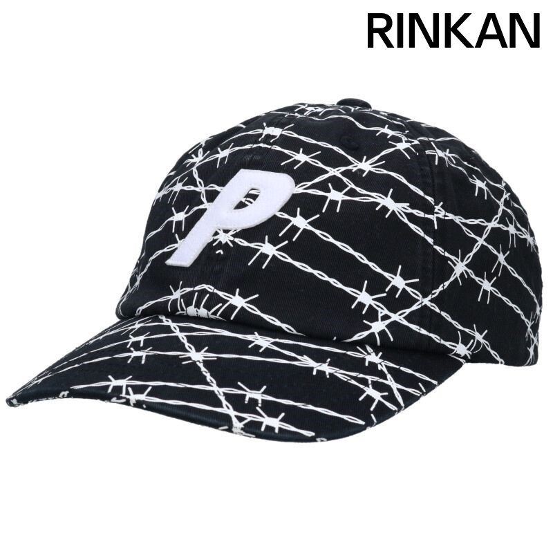 パレス 25SS P 6-PANEL Pロゴ ワイヤープリントキャップ メンズ