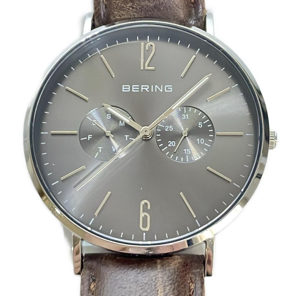 BERING(ベーリング) 腕時計 14240-309 メンズ ダークグレー