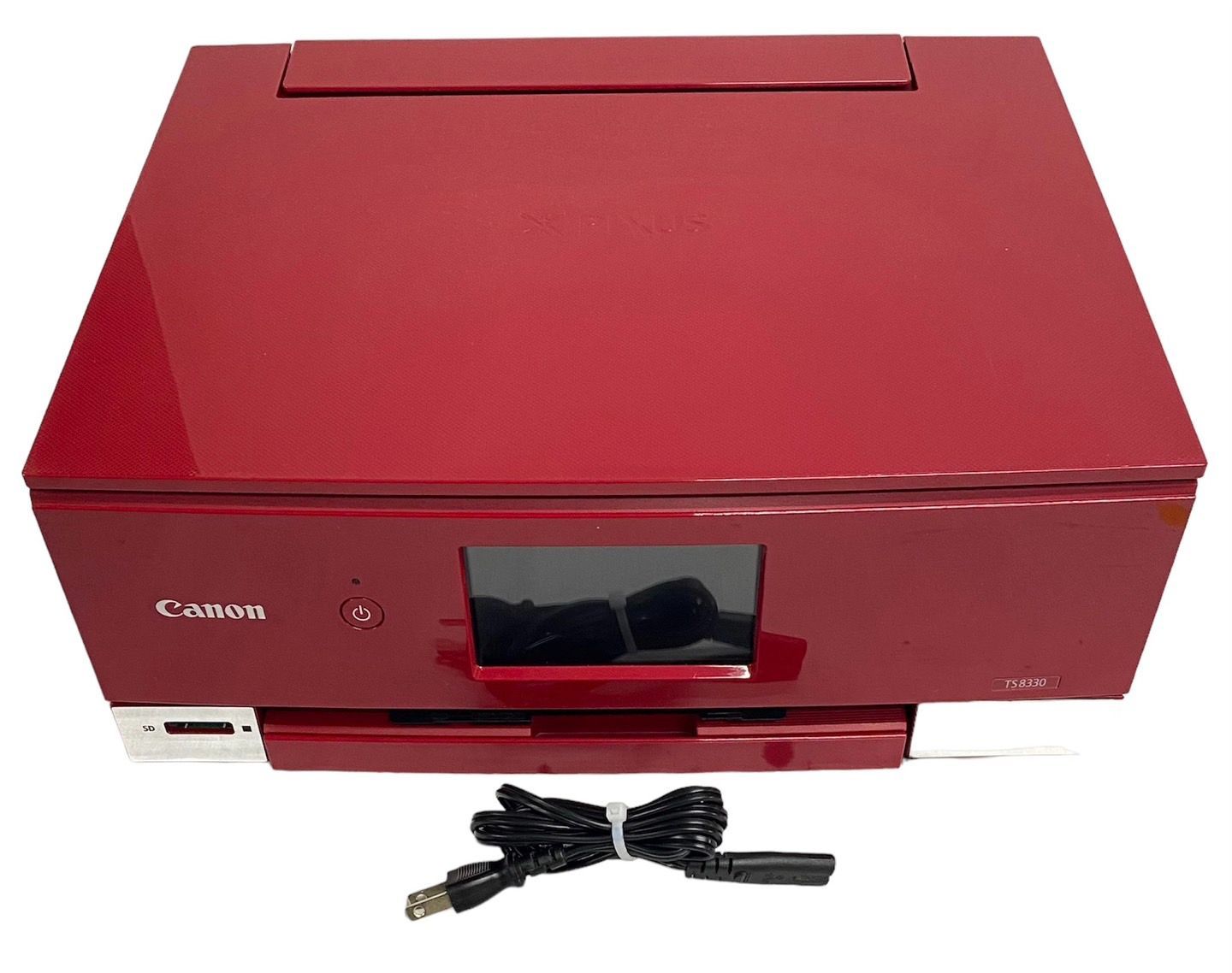 中古）Canon プリンター A4インクジェット複合機 PIXUS TS8330 レッド 