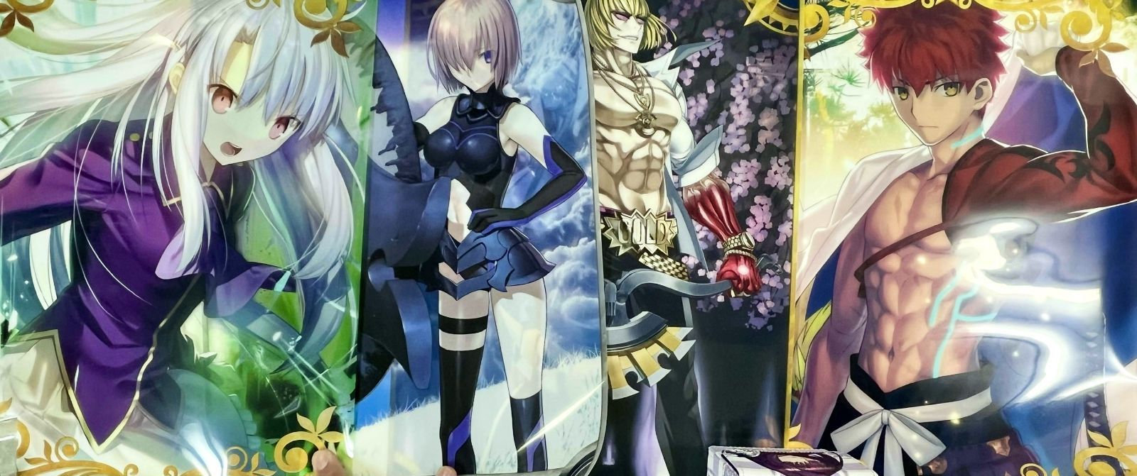 激レア　Fate/Zero Blu-ray BoxⅡ 線画ポスターセット FateZero BoxⅡ 線画ポスターセット Fate/Zero 線画ポスター Blu