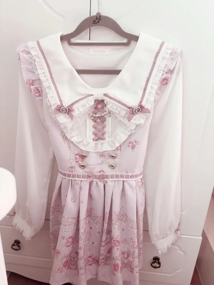 LIZ LISA リズリサ ロマンチック化粧品 セットアップ 量産型地雷系 ROJITA ロジータ DearMyLove ディアマイラブ アンクルズマズシハニー