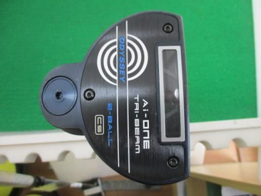 オデッセイ Ai-ONE TRI-BEAM 2-BALL CS 34インチ パター PT STROKE LAB 90 スチール フレックスその他 メンズ 男性用 右利き 右用 Cランク ゴルフクラブ