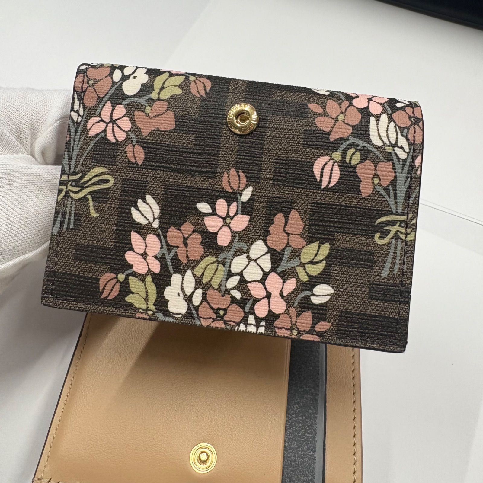 Dolce & Gabbana 花柄 二つ折り財布