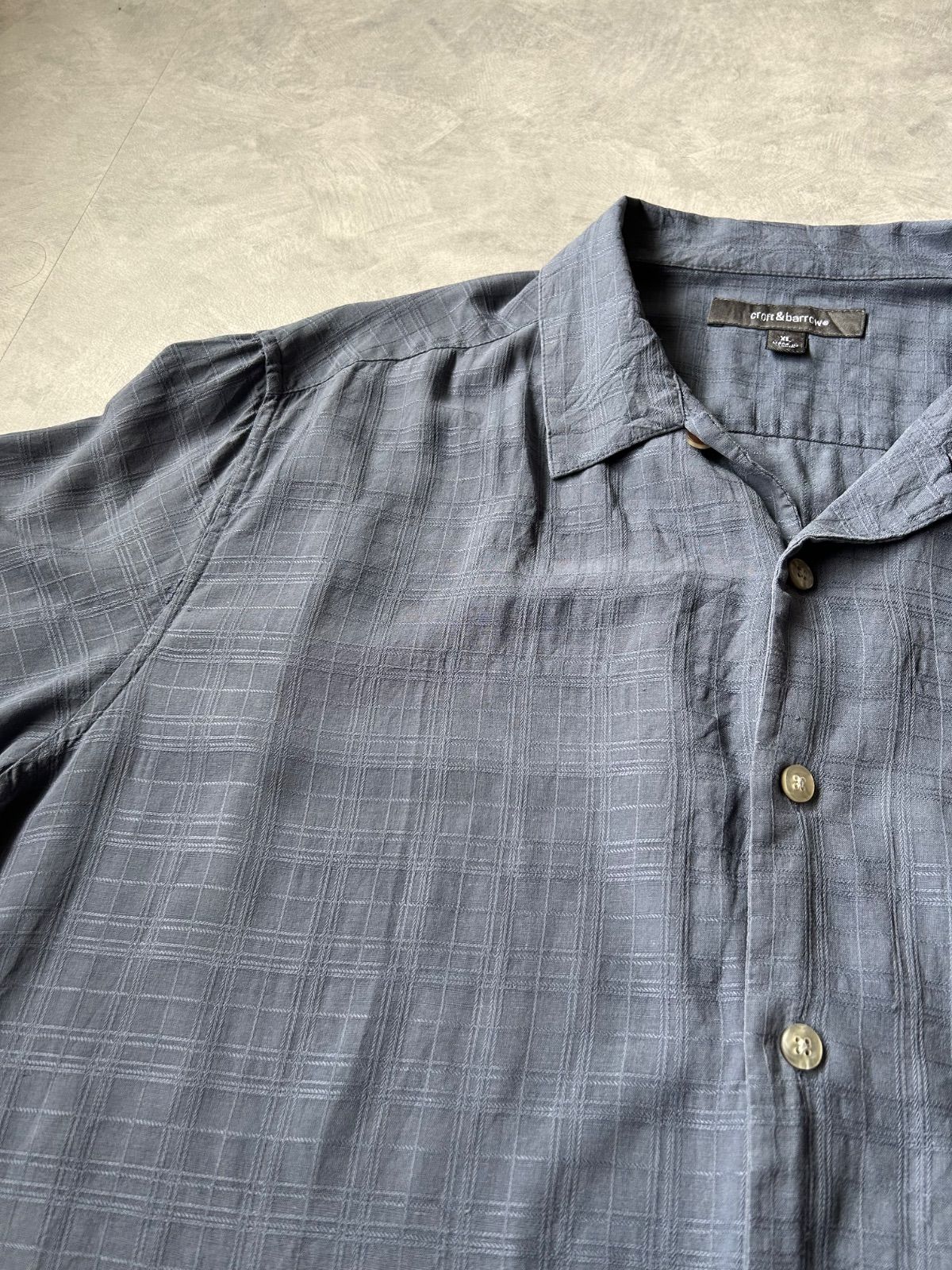 90´s Croft & Barrow S/S オープンカラーシャツ