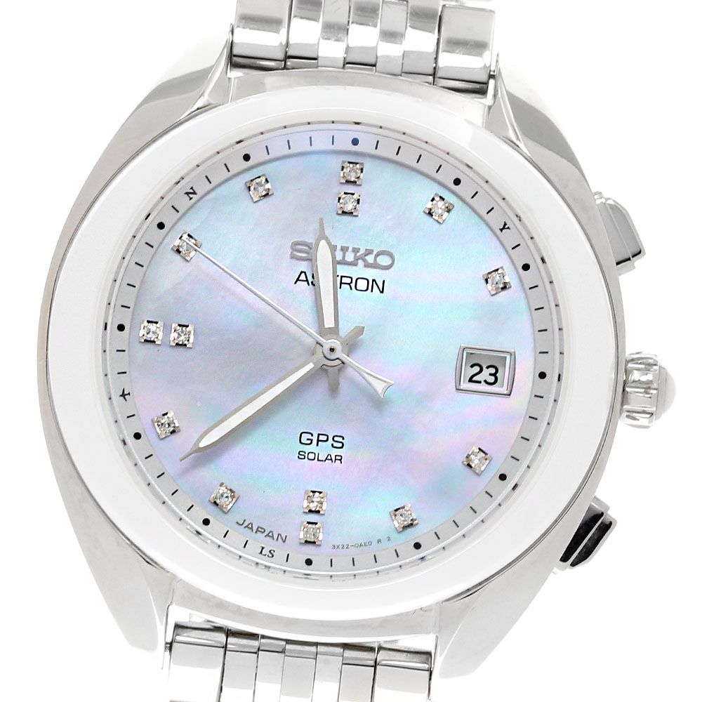セイコー SEIKO STXD009/3X22-0AA0 アストロン デイト ソーラー電波 メンズ良品箱・保証書付き_842242